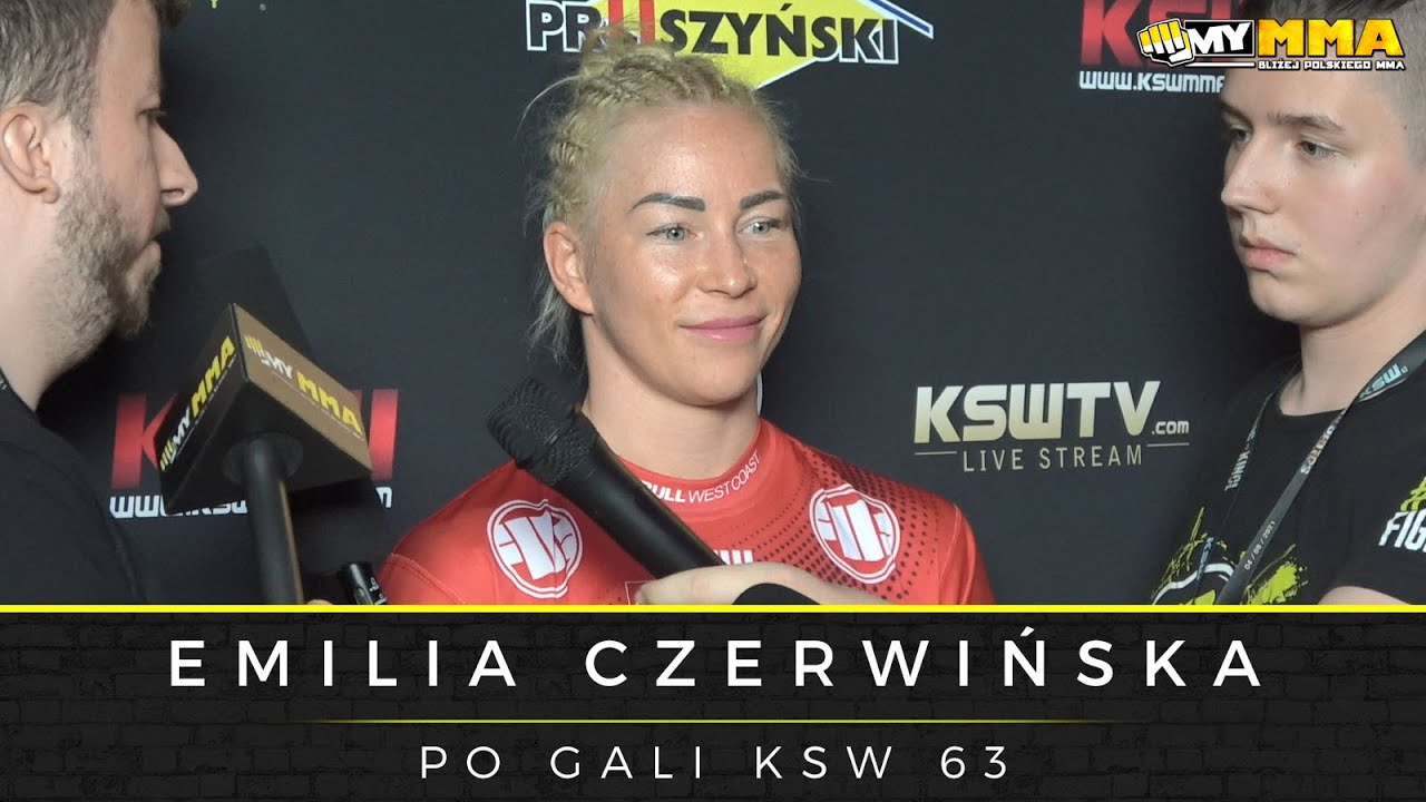 Emilia Czerwińska KSW 63 wywiad