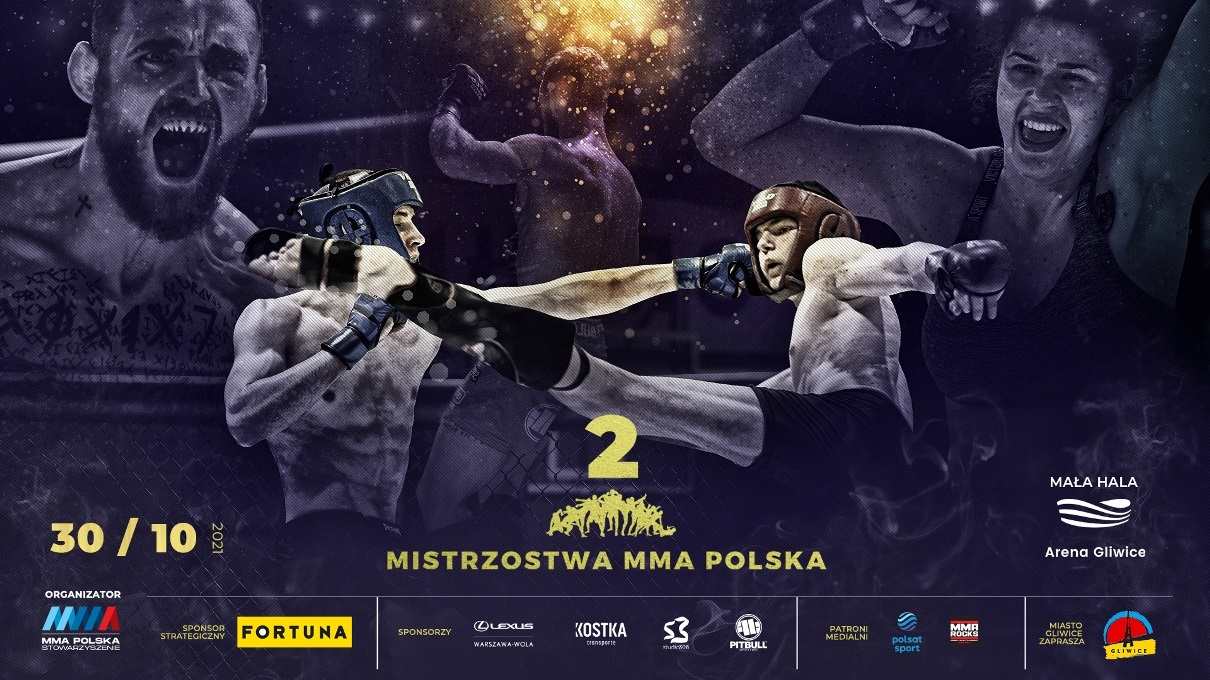 mistrzostwa mma polska 2 gliwice 30 października