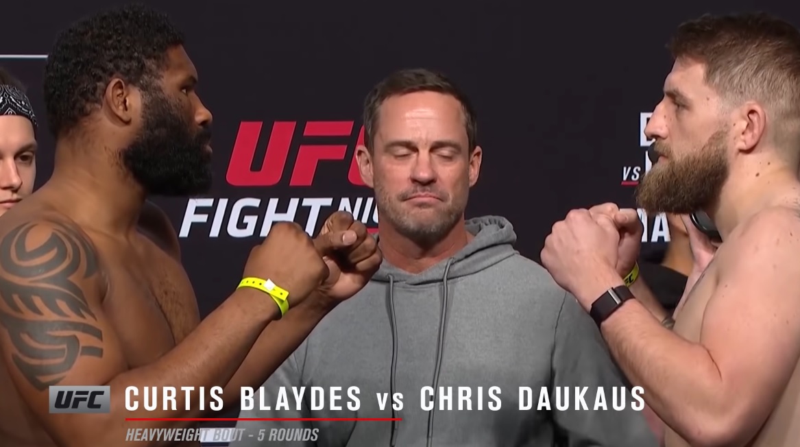 UFC Blaydes vs. Daukaus transmisja