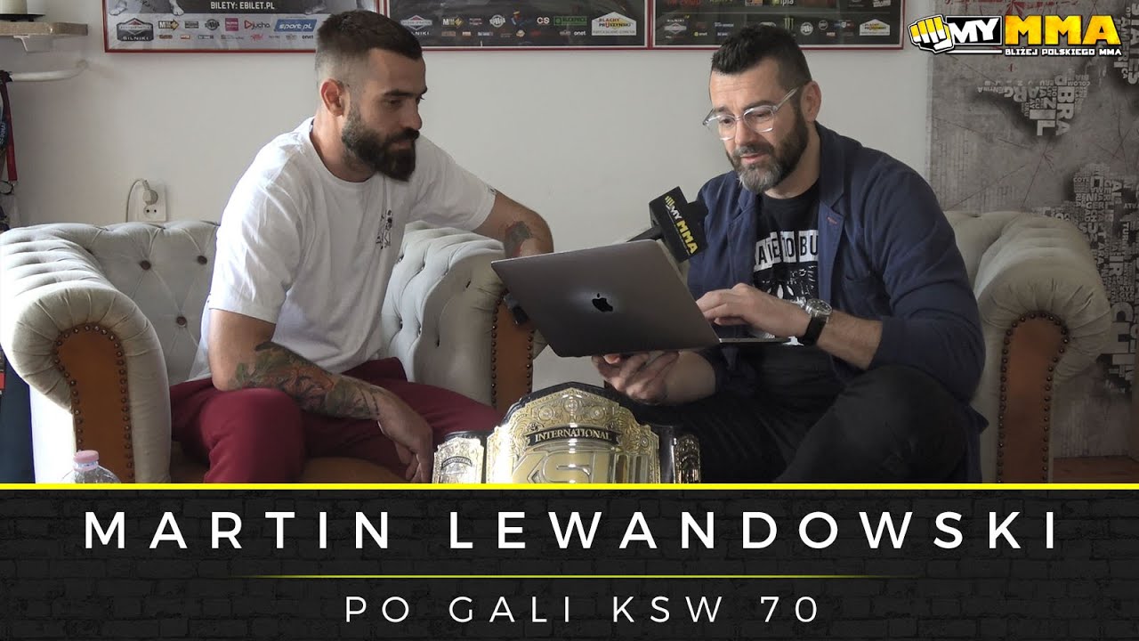 Martin Lewandowski wywiad właściciel KSW