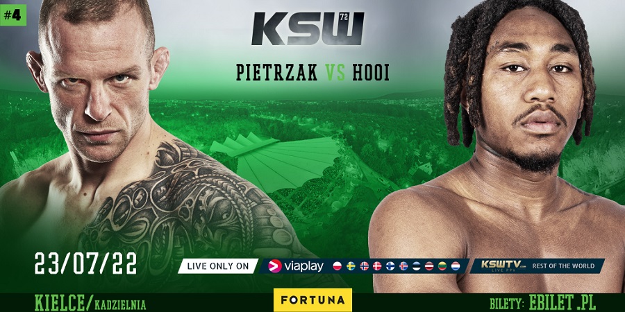 KSW 72 Pietrzak vs Hooi