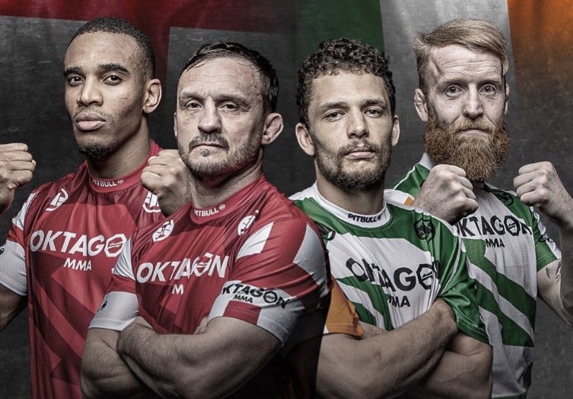 Oktagon MMA England vs Ireland show