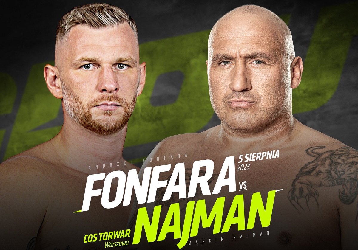 Clout MMA Andrzej Fonfara vs Marcin najman walka