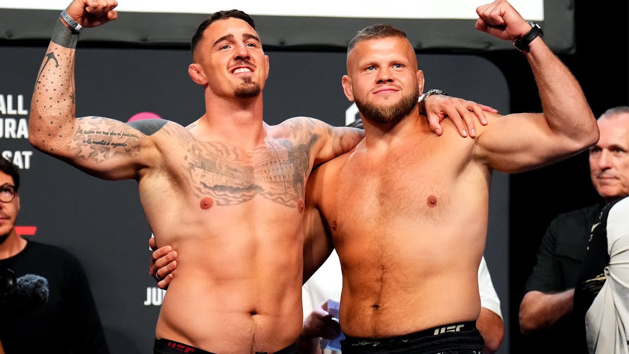 UFC Tom Aspinall vs Marcin Tybura video