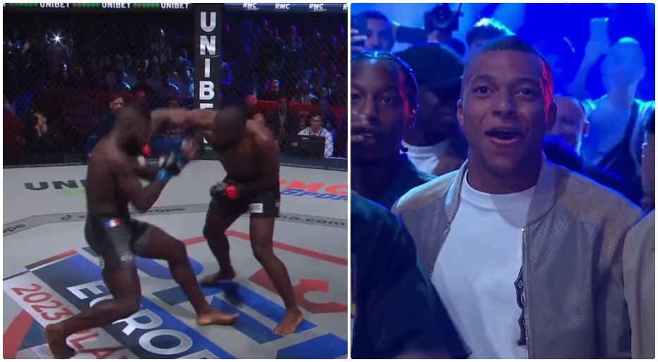 Cedric Doumbe szybko nokautuje w walce wieczoru pfl kylian mbappe w szoku video