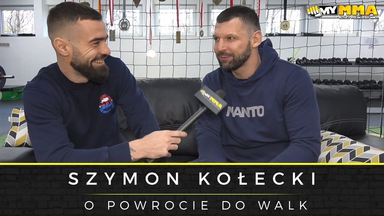 Szymon Kołecki o powrocie do MMA video