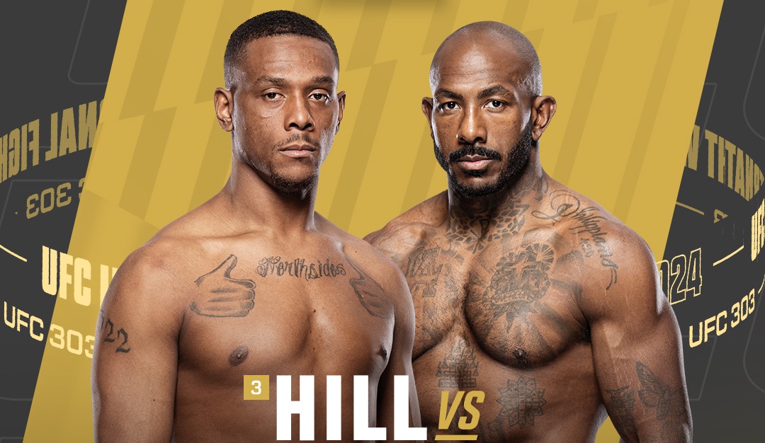 Jamahal Hill vs Khalil Rountree na UFC 303 w Newark