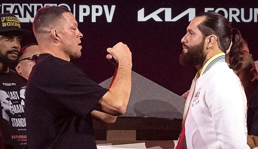 Nate Diaz vs Jorge masvidal nowy termin walki bokserskiej