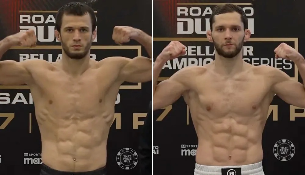 bellator nurmagomedov vs shabliy wyniki ważenia