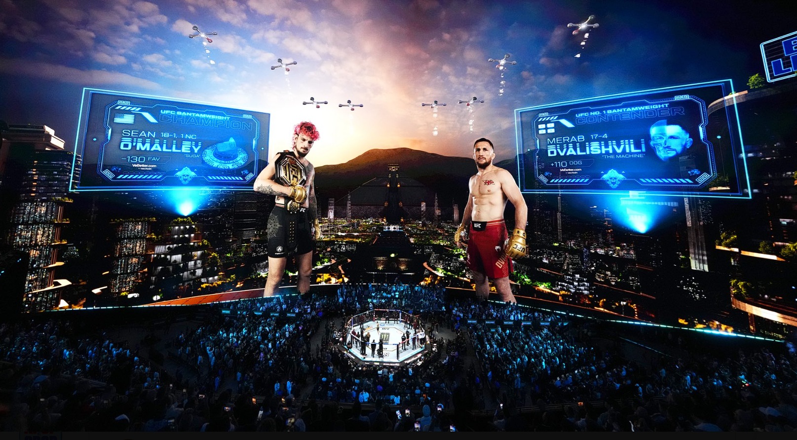 gala ufc 306 rekordowy wpływ sprzedaż biletów sphere