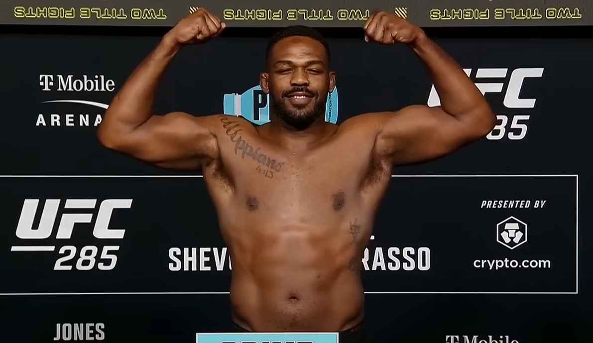 jon jones podjął decyzję dotyczącą startów po ufc 309