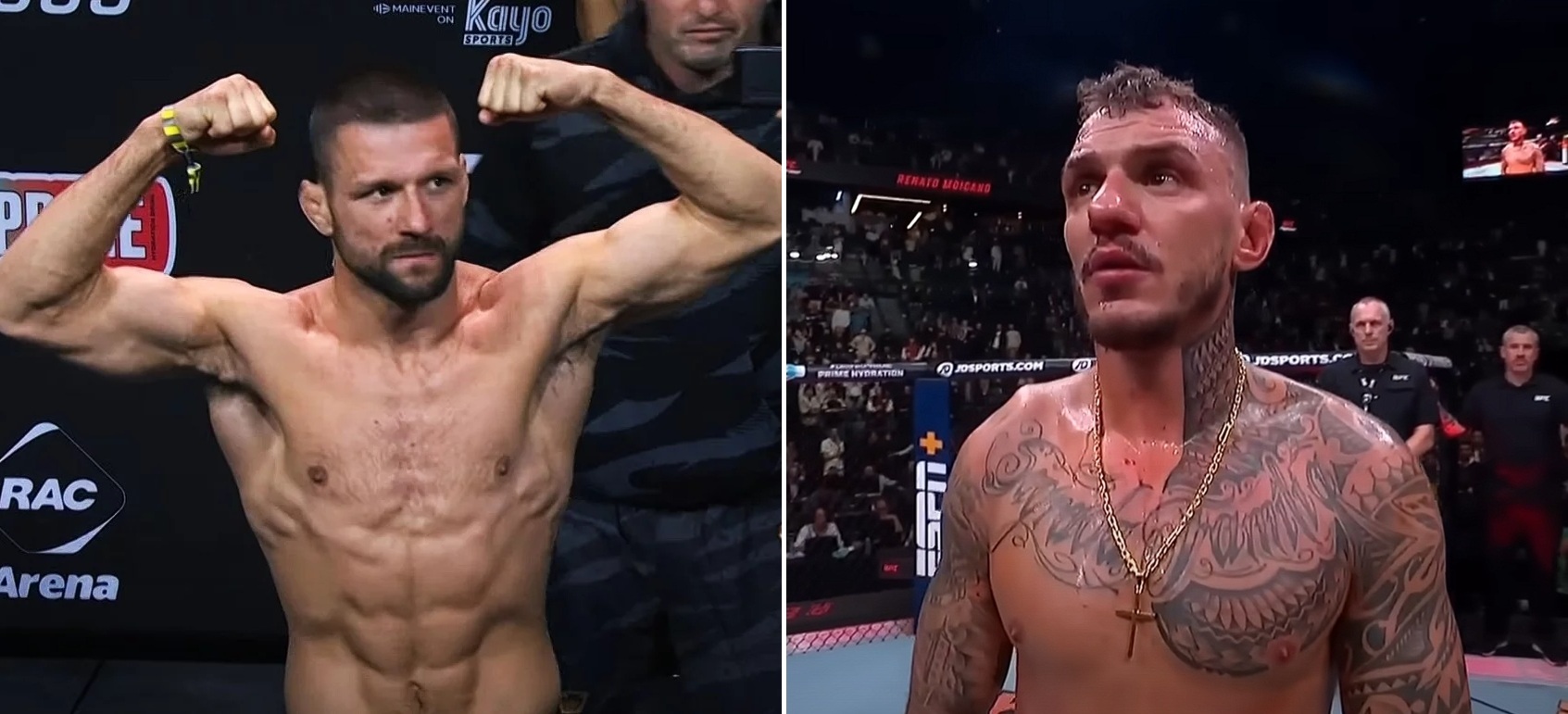 mateusz gamrot skomentował wygraną renato moicano ufc paryż