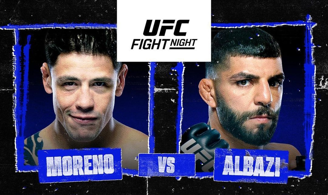 ufc edmonton moreno vs albazi 2 listopada